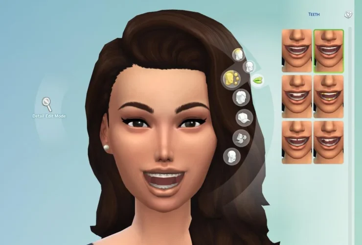 Sims 4 braces