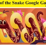 Year of the snake 2025 google game